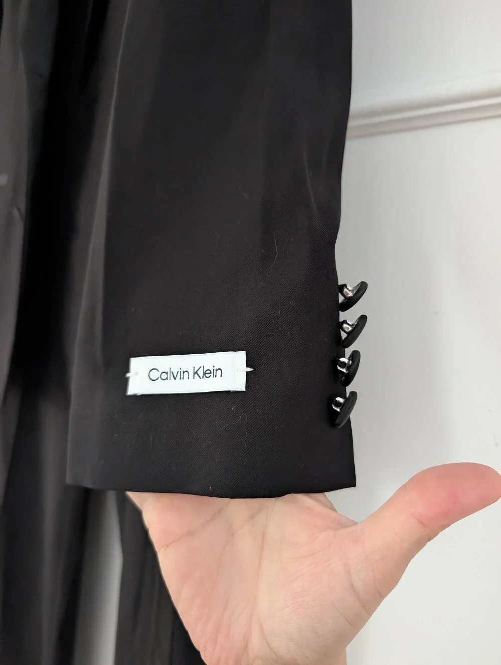 Calvin Klein Boys' 2-piece Formal Tuxedo Suit Set, Includes Jacket & Dress Pants